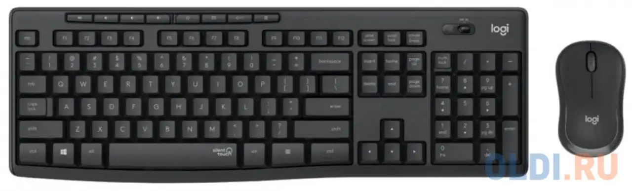 Комплект logitech mk295 черный usb 920-009807, фотография 1