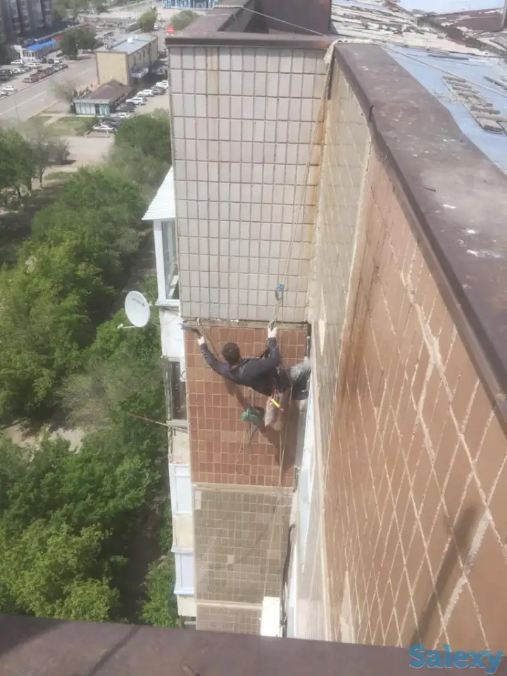 Высотные работы-промышленный альпинизм Караганда, фотография 3