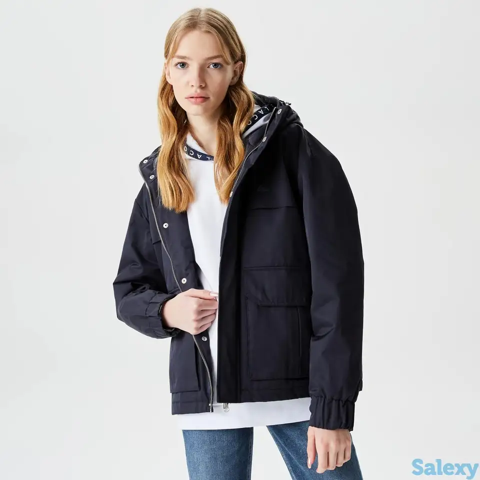 Женская ветровка lacoste oversize fit, фотография 1