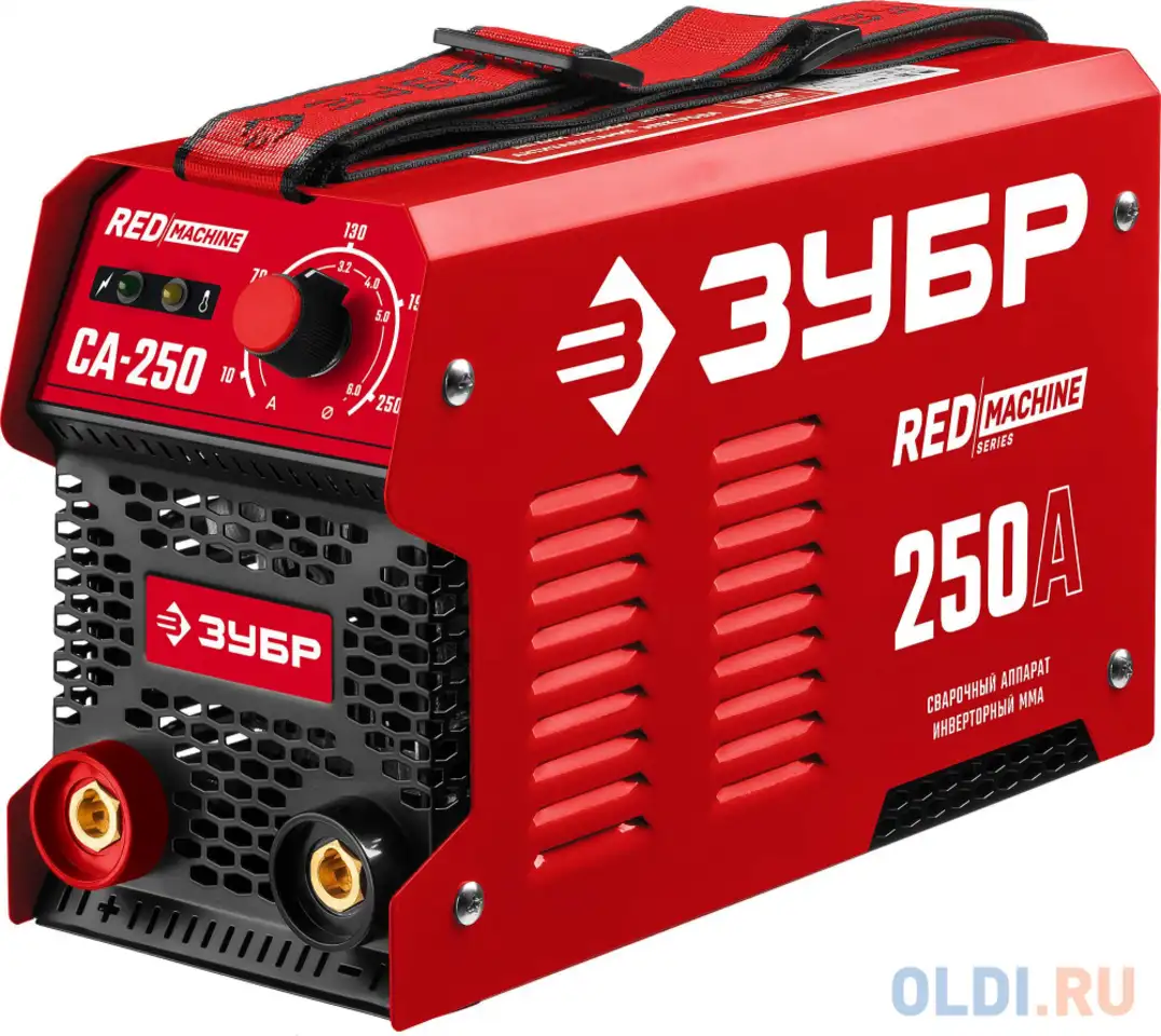 Сварочный аппарат зубр са-250 инвертор мма 9.3квт, фотография 1