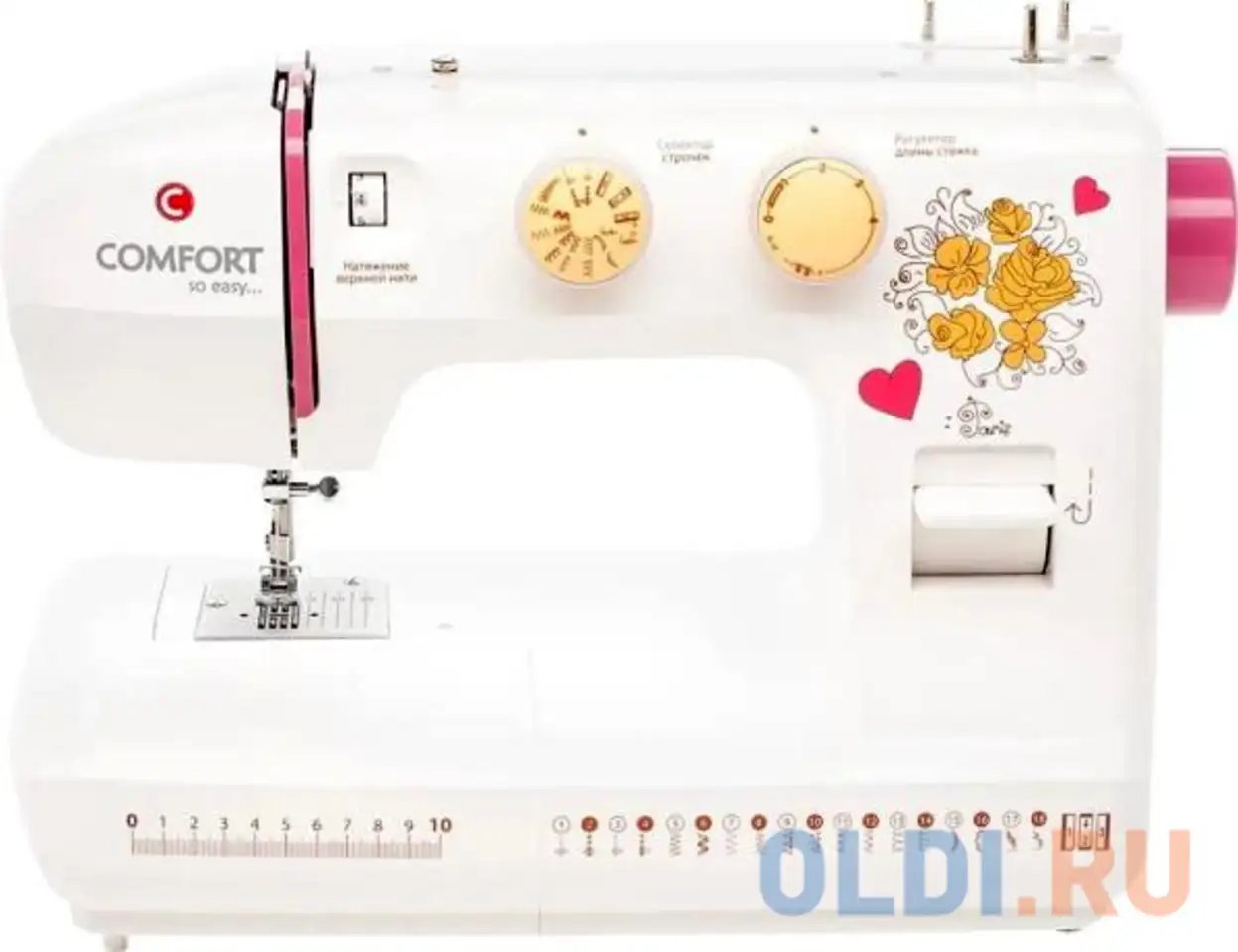 Швейная машина comfort 333 белый, фотография 1