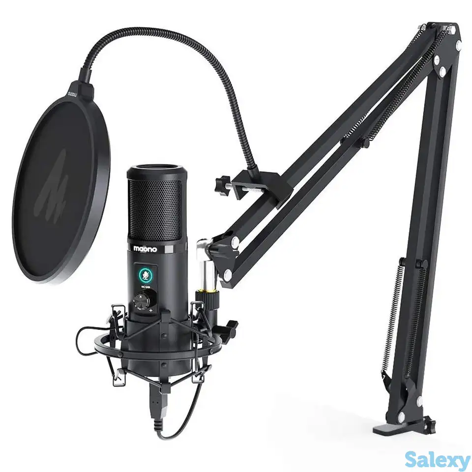 Usb микрофон с пантографом maono au-pm421, фотография 7