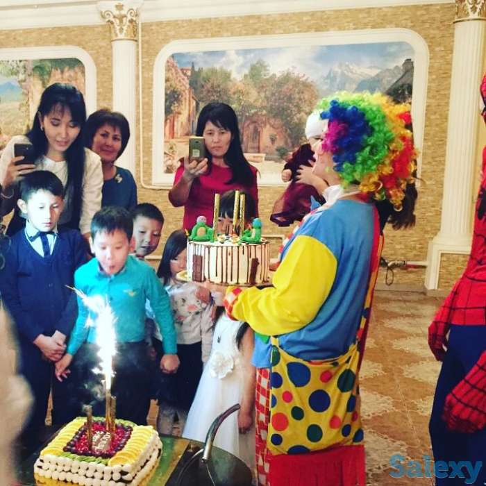 Аниматоры Тараз , детские праздники , мыльные пузыри, фотография 2