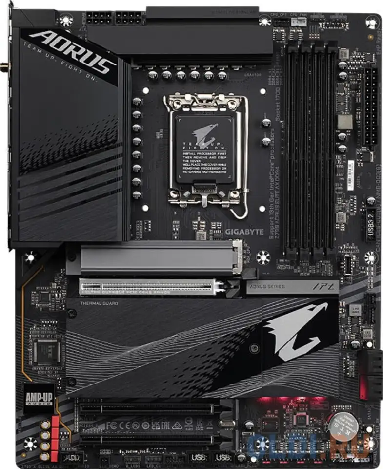 Материнская плата gigabyte z790 aorus elite ax ddr4, фотография 1