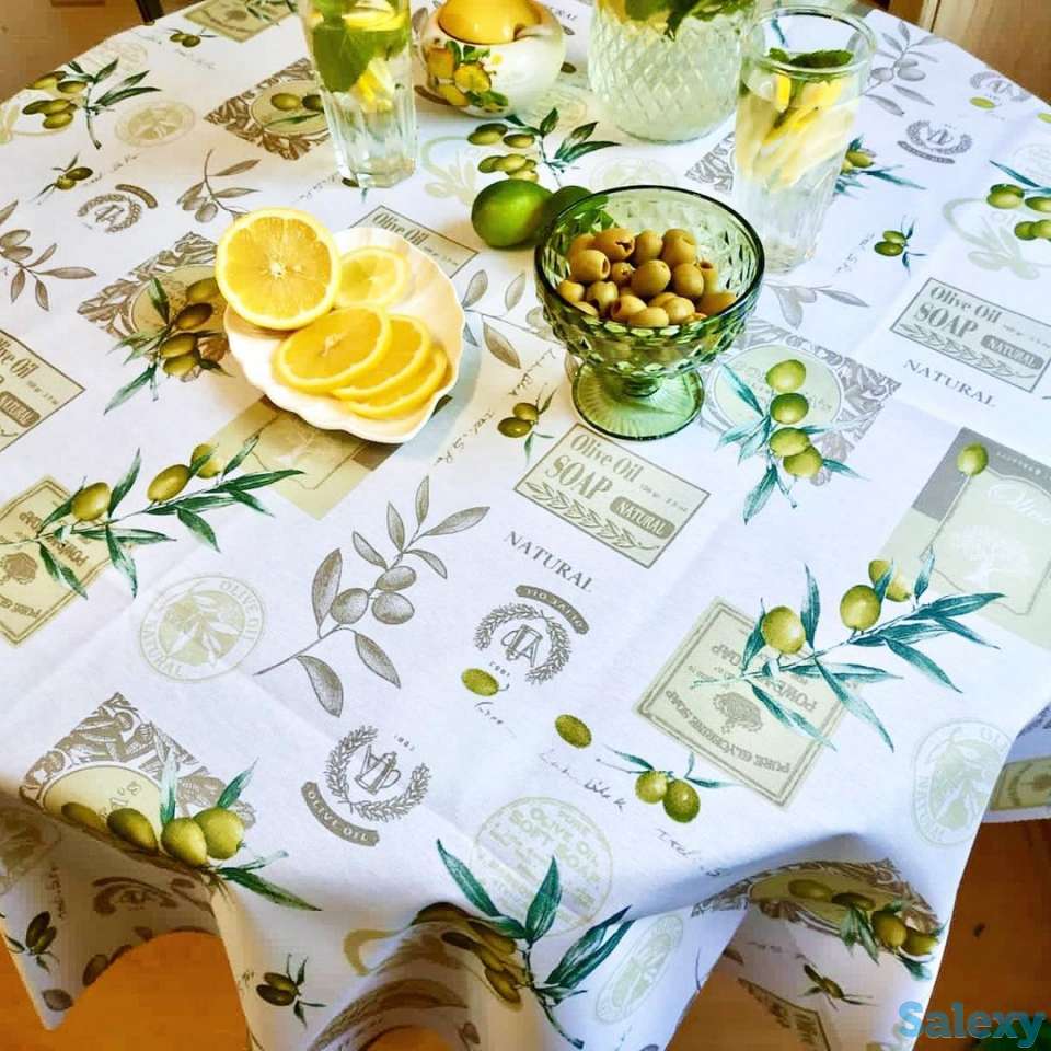 Традиционная итальянская скатерть Loneta Savona ширина 140 см, фотография 11