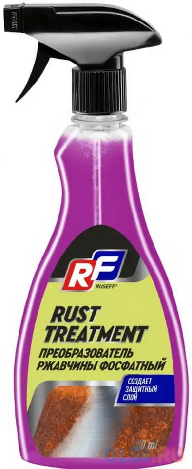 18185n ruseff преобразователь ржавчины фосфатный (500 мл), фотография 1