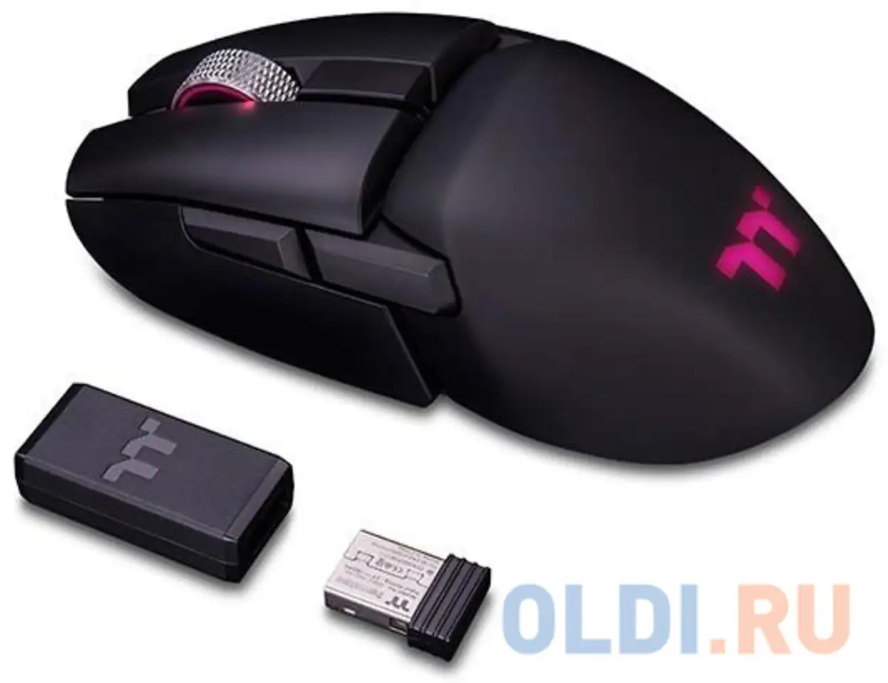 Мышь беспроводная thermaltake argent m5 wireless rgb gaming (524957) чёрный usb, фотография 1