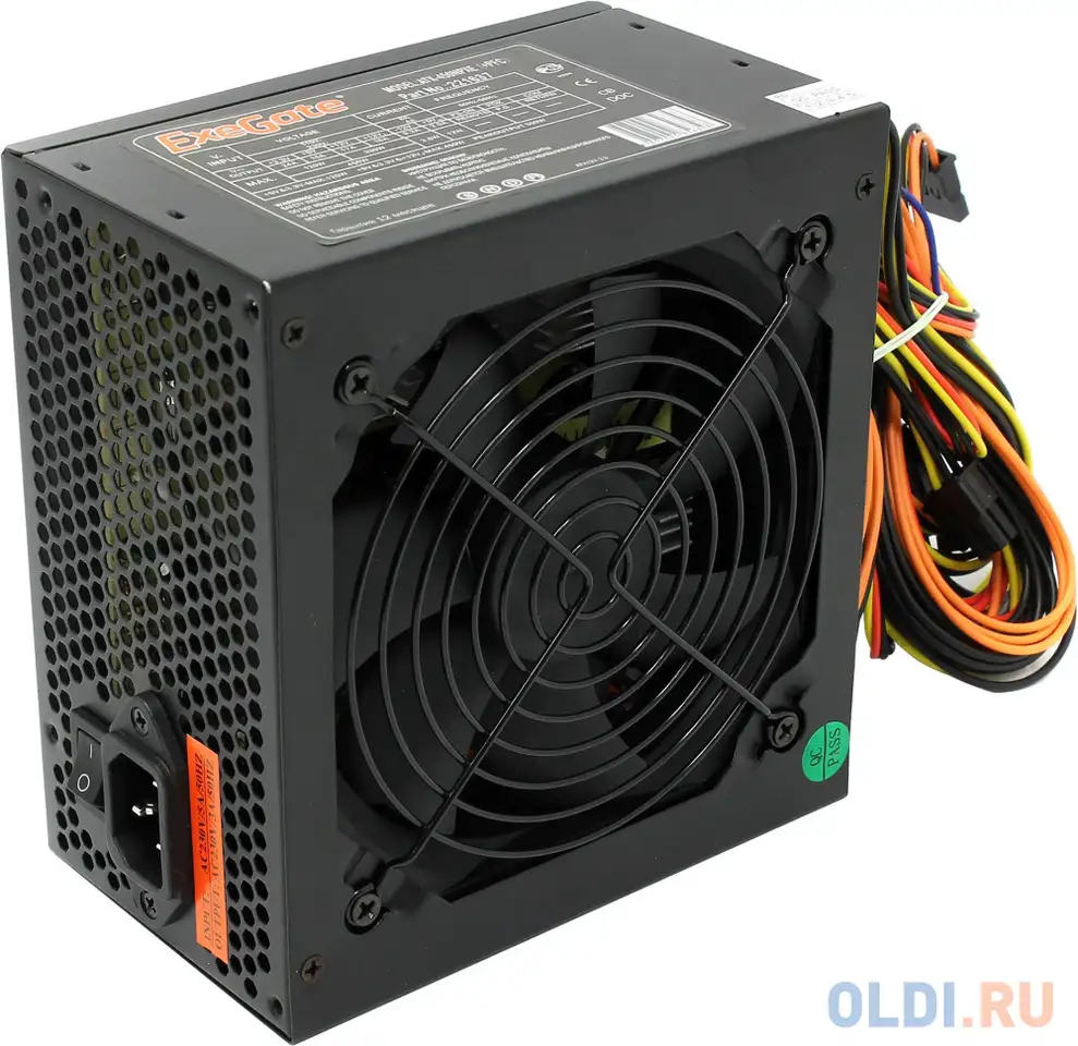 Блок питания exegate atx-450npxe+pfc 450 вт, фотография 1
