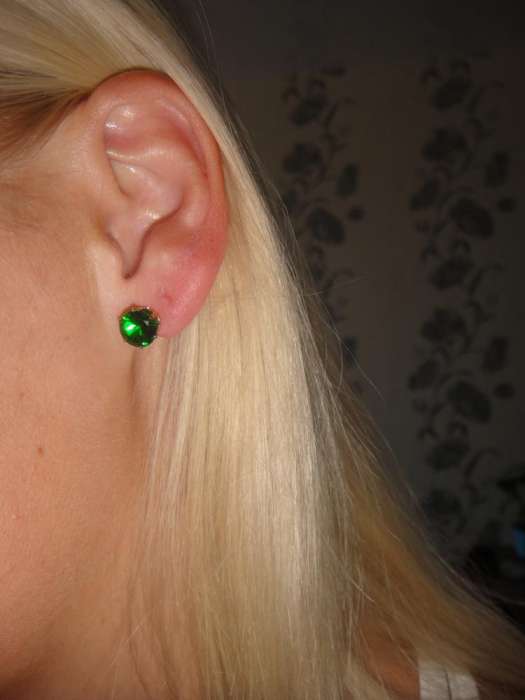 Продам серьги-гвоздики, фотография 5