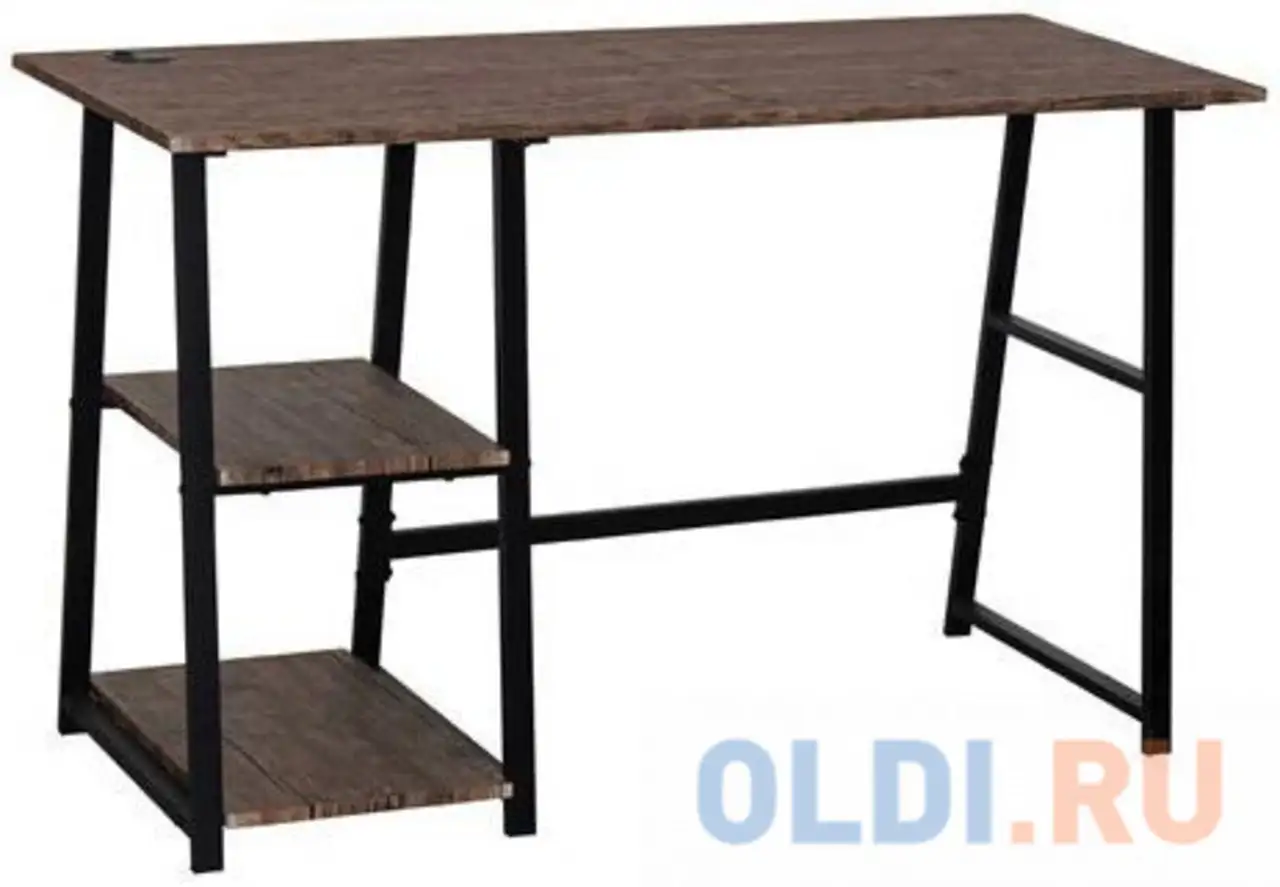 Стол на металлокаркасе brabix 