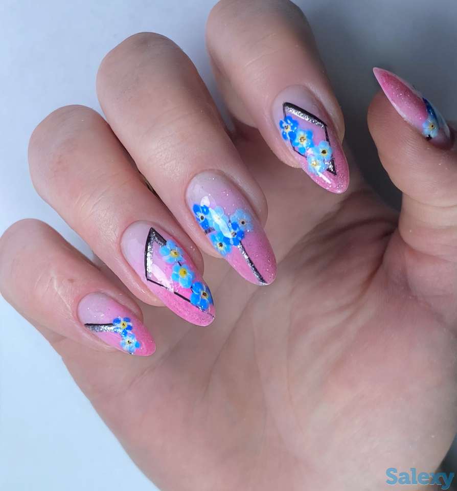 Укрепление гелем и Наращивание ногтей, фотография 4