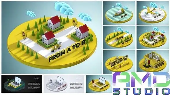 Заказать видеоролик для курьерских компаний в Алматы (DELIVERY_3), фотография 1