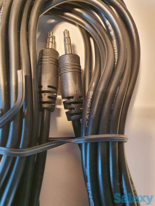 Аудио видео Кабель шнур AUX-AUX,  высококачественный 1.5 метров, фотография 3