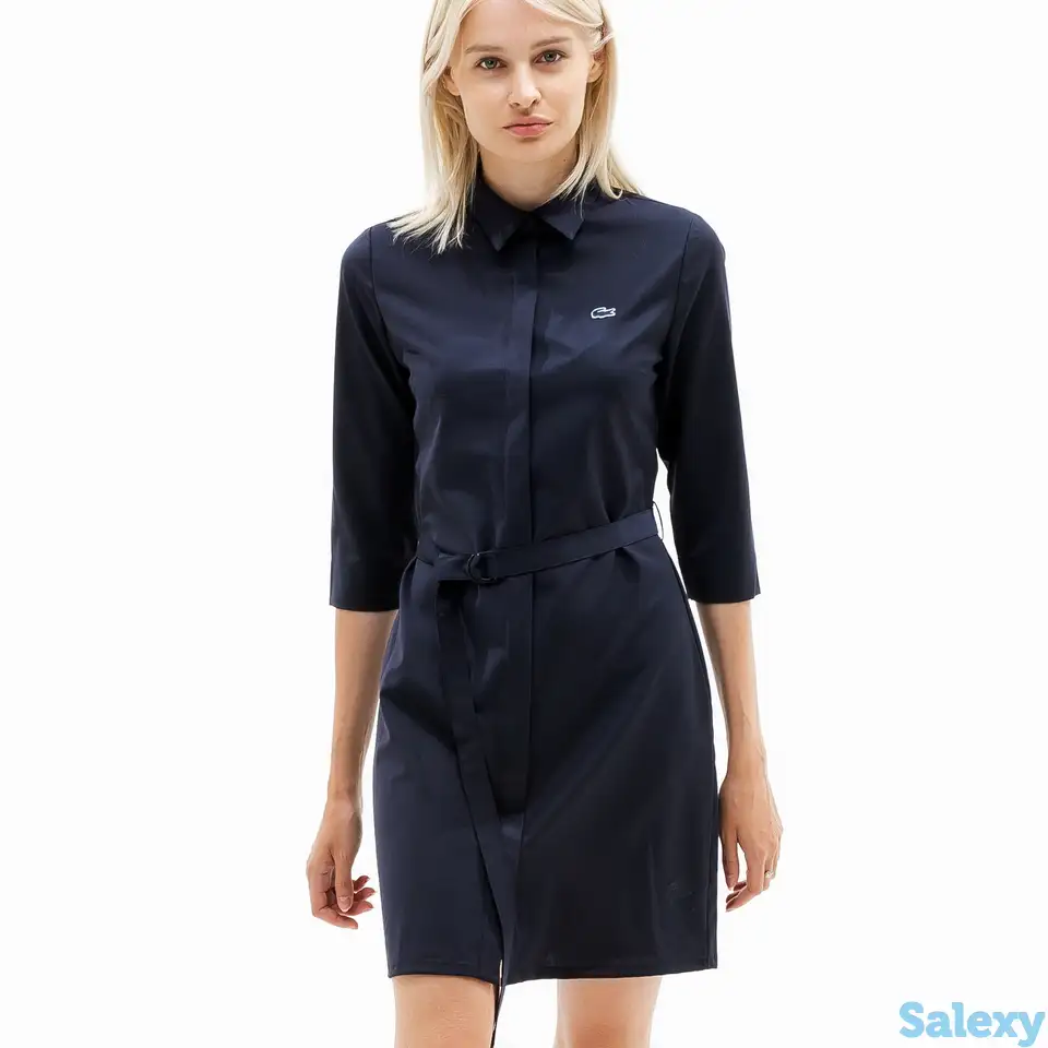 Женское платье lacoste с поясом, фотография 1