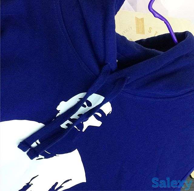 Яркие толстовки с принтом. Печать на яркие толстовки надписей, логотипов и другого., фотография 1