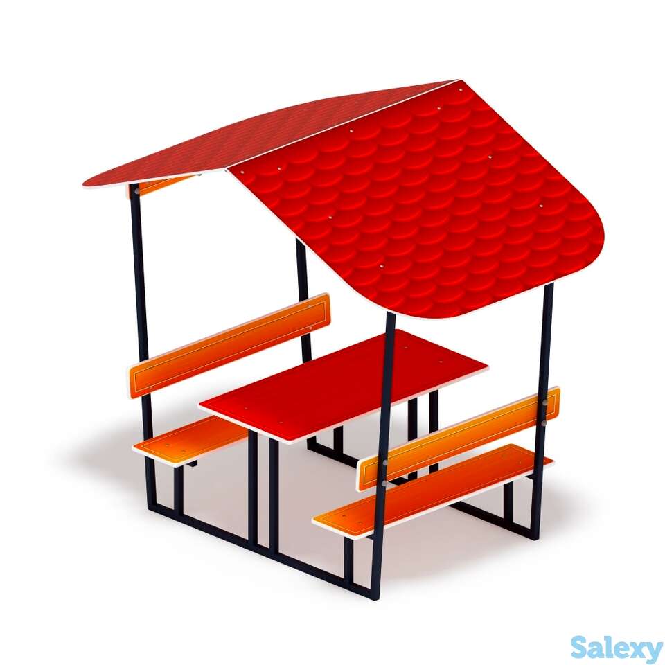 Столик детский с навесом мф 31.01.08-01, фотография 1