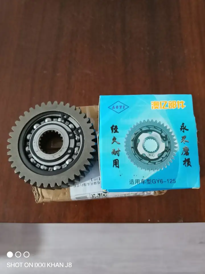 Шестерня редуктора мопеда холостого хода, экономия топлива, фотография 5