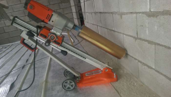 Алмазное сверление, фотография 1