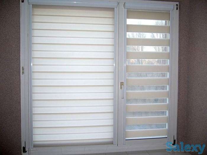 Жалюзи роллшторы день- ночь, фотография 1