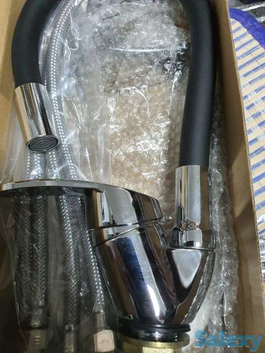 Смеситель для кухни Domino Sirius белый, фотография 4