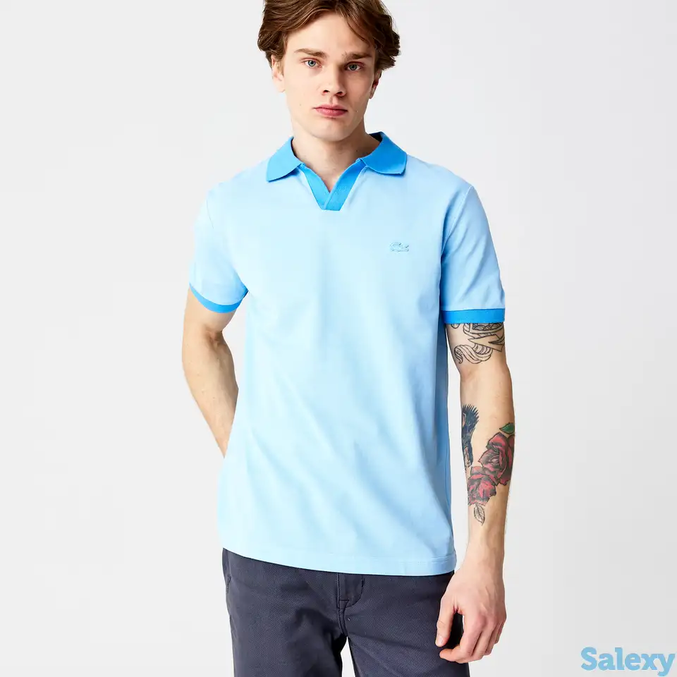 Поло lacoste regular fit, фотография 1