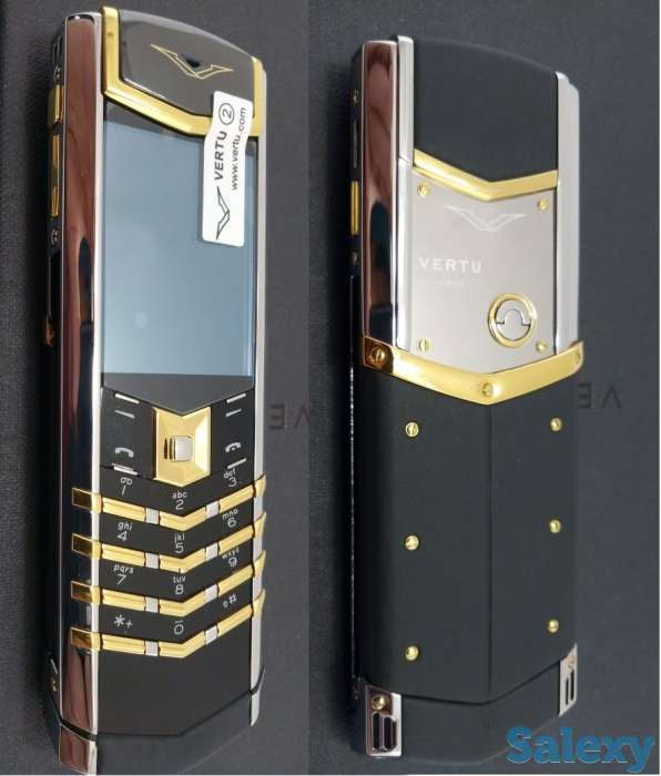 Верту Vertu Signature S Design Chrome Gold реплика, фотография 1