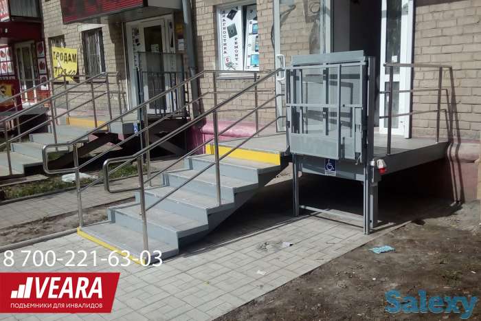 Подъемник для инвалидов Вертикальная подъемная платформа подъем до 2-х метров. ПТУ-001 , предназначенный для обеспечения, фотография 2