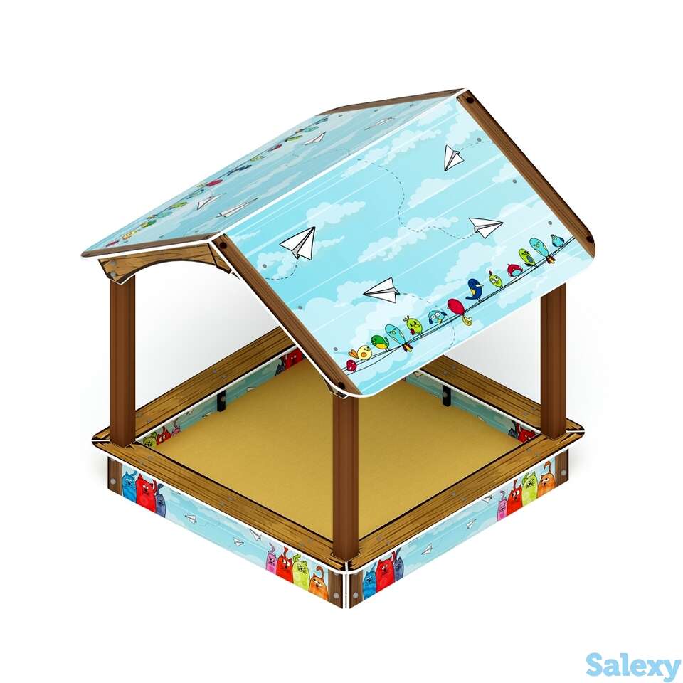 Песочный дворик домик ио 6.01.02-02, фотография 1