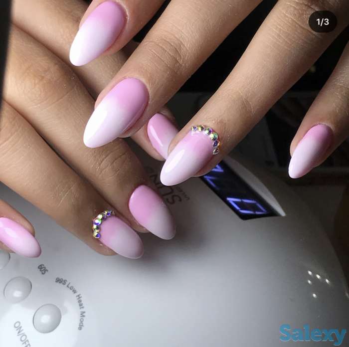 Маникюр наращивание, фотография 9