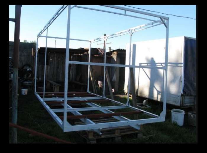 Делаем термобудки на газель. Удлинение раммы., фотография 1