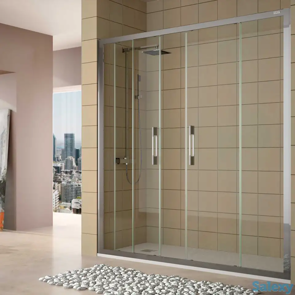 Стеклянные перегородки, Душевые кабины, Перила и ограждения Козырьки из стекла,, фотография 1