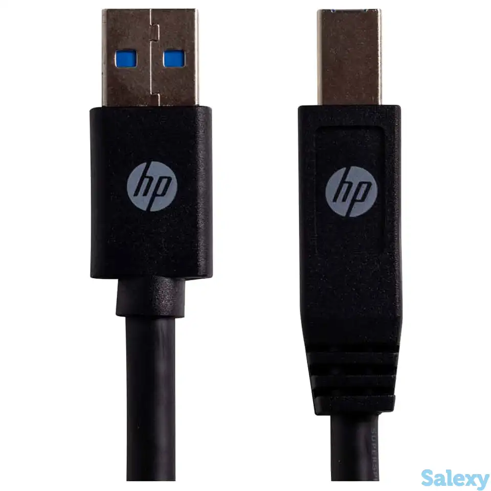 Интерфейсный кабель usb-usb 1,5 м hp hp040gbblk1.5tw, фотография 1