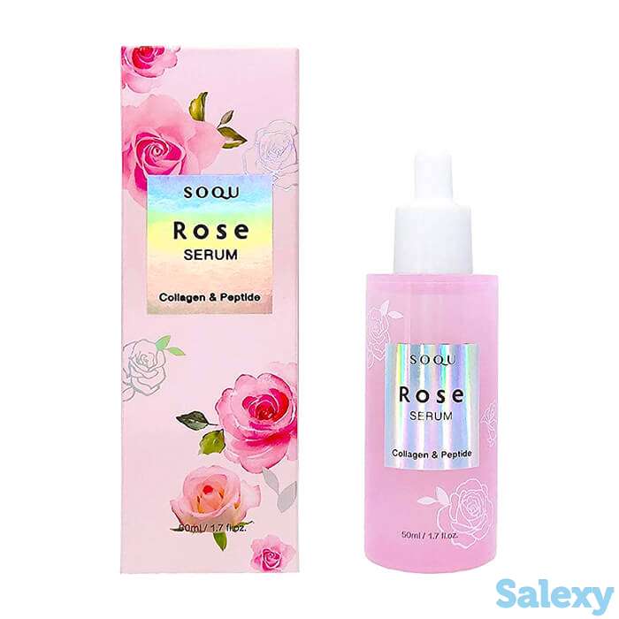 Сыворотка для лица soqu rose serum, фотография 2