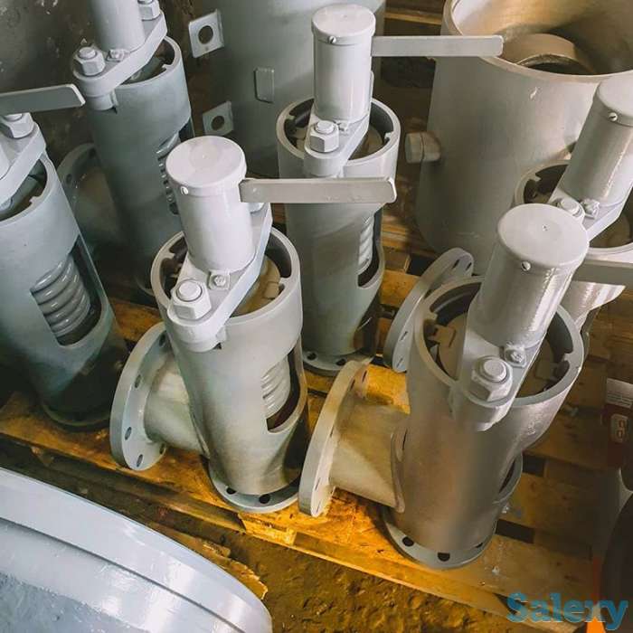 Клапан предохранительный Т-31МС Ду50 Ру6,4МПа, фотография 1