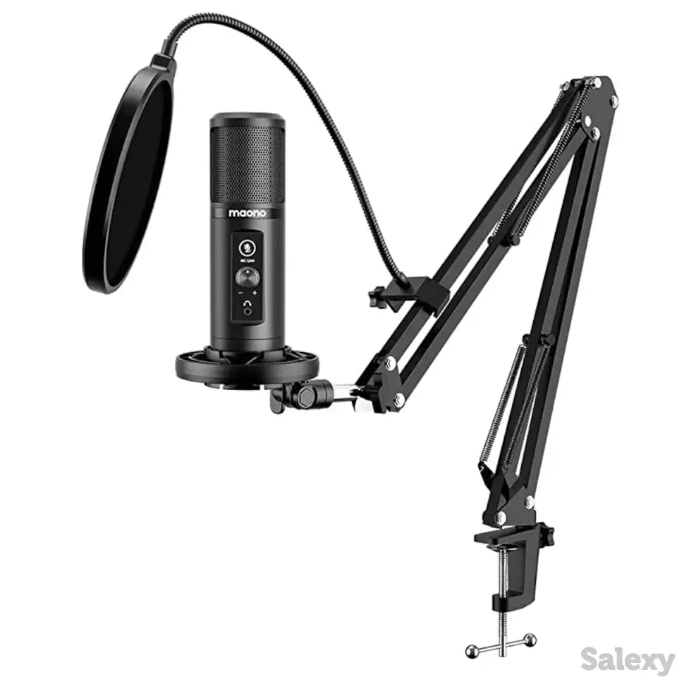 Usb микрофон с пантографом maono au-pm422, фотография 4