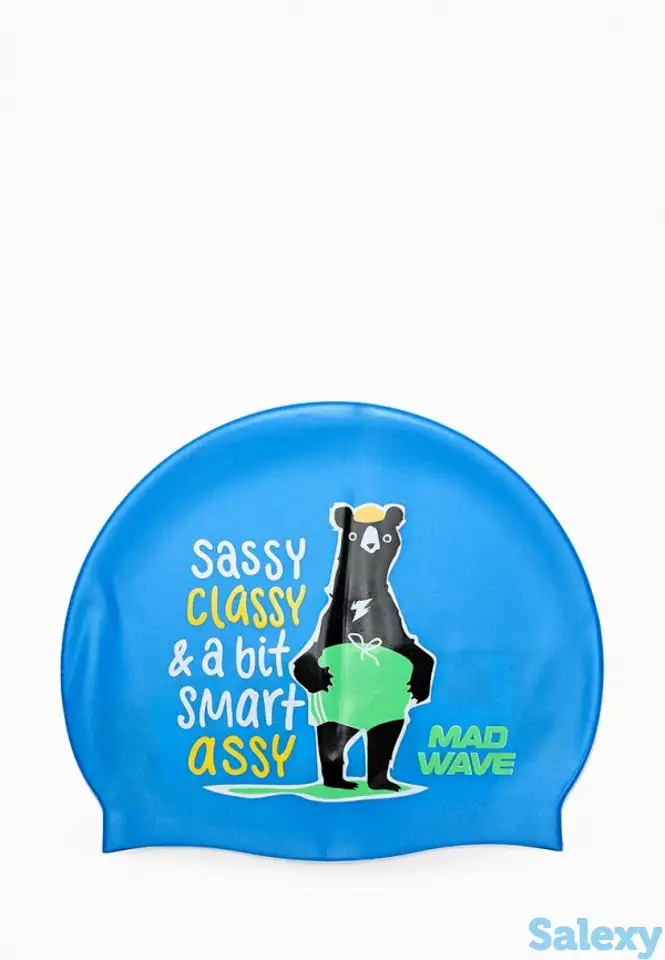 Шапочка для плавания madwave, фотография 2