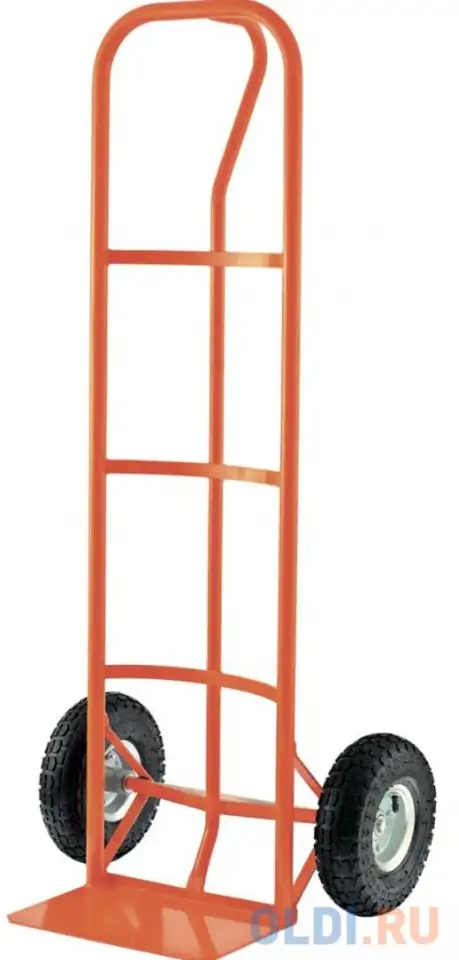 Тележка ручная 2-х колесная нт1805, г/п 150кг, п/н колеса d260мм, платформа, фотография 1