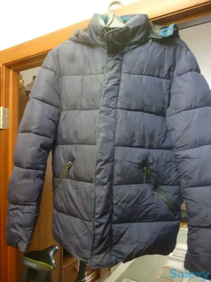 Абсолютно новый, с этикеткой натуральный пуховик(наполнитель 80%-пух, 20% -перо), фотография 1