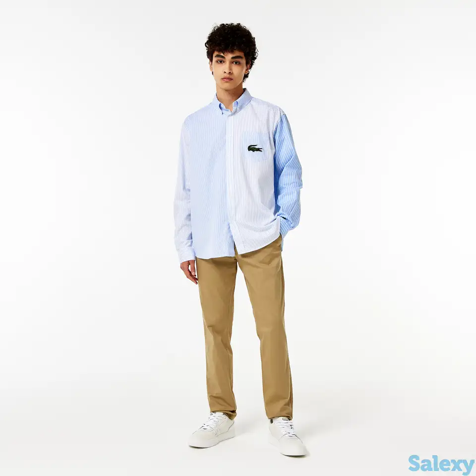 Мужские брюки lacoste slim fit, фотография 1