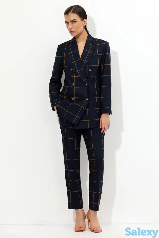 Брюки классические в клетку vassa&co, фотография 1