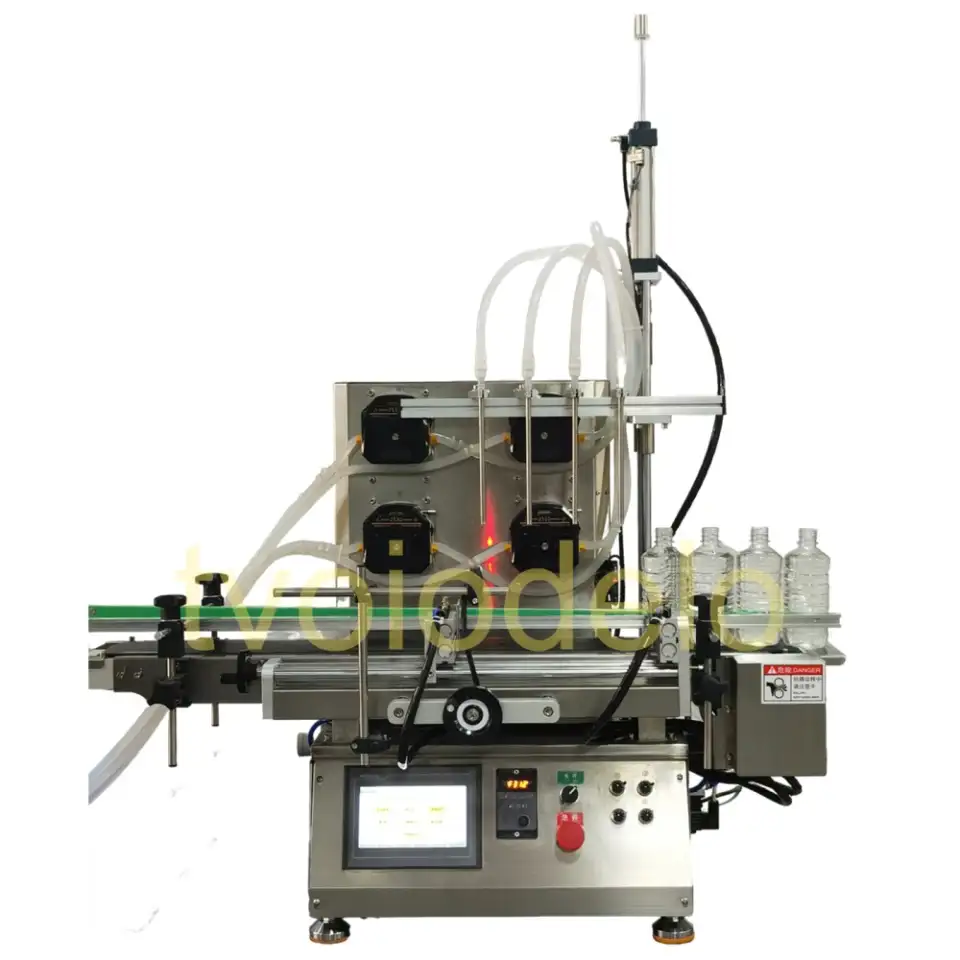 Автоматическая настольная машина розлива ADF-4p, фотография 1