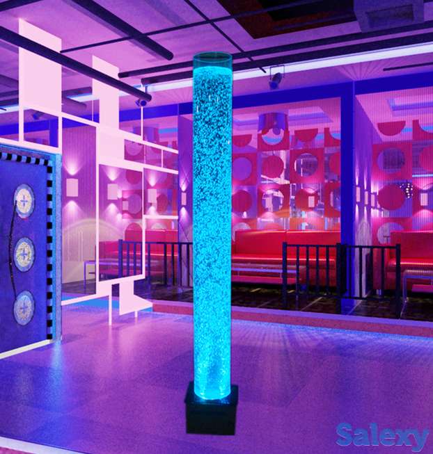 Воздушно пузырьковые колонны - панели. Водопады по стеклу., фотография 2