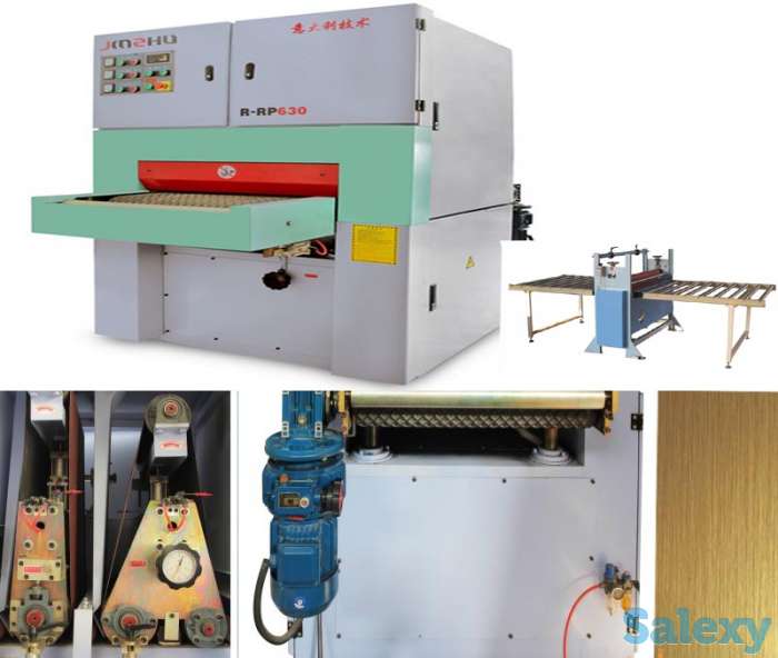 JZ-L6006 Станок для зачистки и удаления заусенцев с листового металла, 600 мм., фотография 1