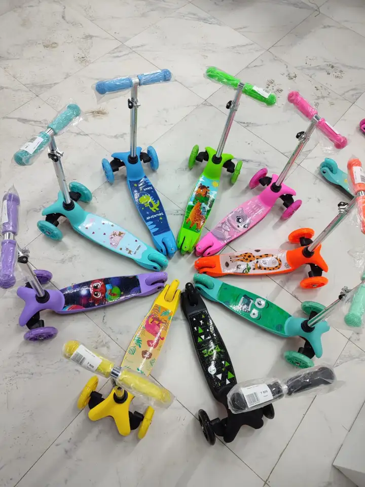 САМОКАТЫ новые детские трёхколёсные по НИЗКИМ ценам, фотография 1