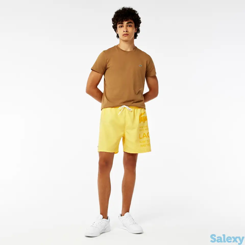 Мужские купальные шорты lacoste, фотография 1