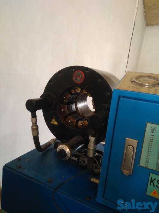 Обжимной гидравлический пресс, пресс для обжима шлангов высокого давления, фотография 2