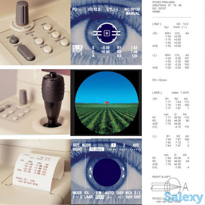 Авторефкератометр Potec PRK5000, фотография 2