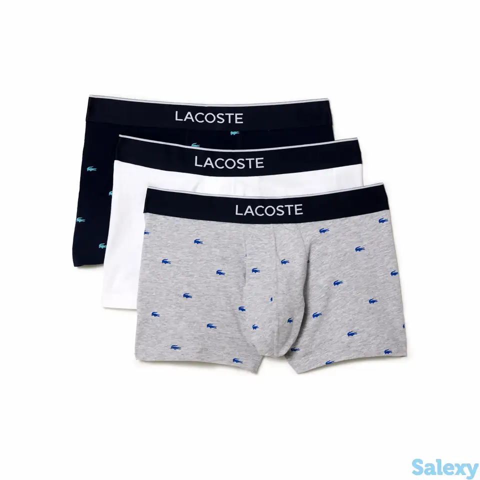Мужское нижнее бельё lacoste (3 шт.), фотография 1