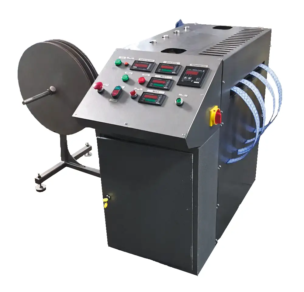 Автоматический станок для нарезки строп в биг-беги, фотография 1