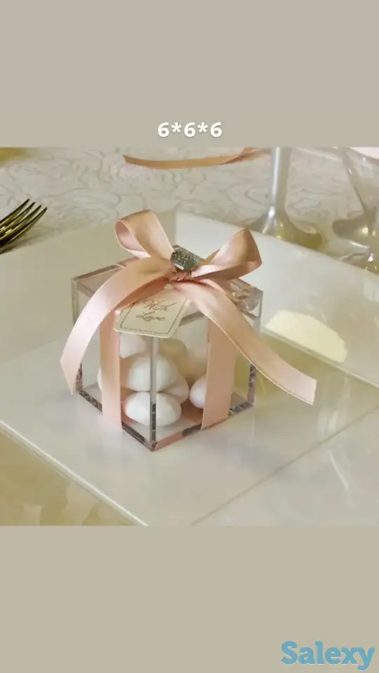 Корзина, коробка для клубники, тойбастар, лента, сюрприз коробка, фотография 1